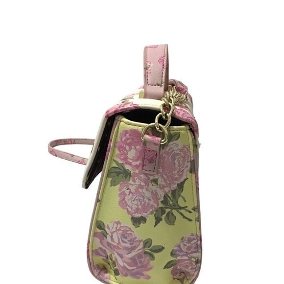 Luv Betsey By Betsey Johnson Pink Top Handle Satchel Crossbody Bag - Picture 4 of 14